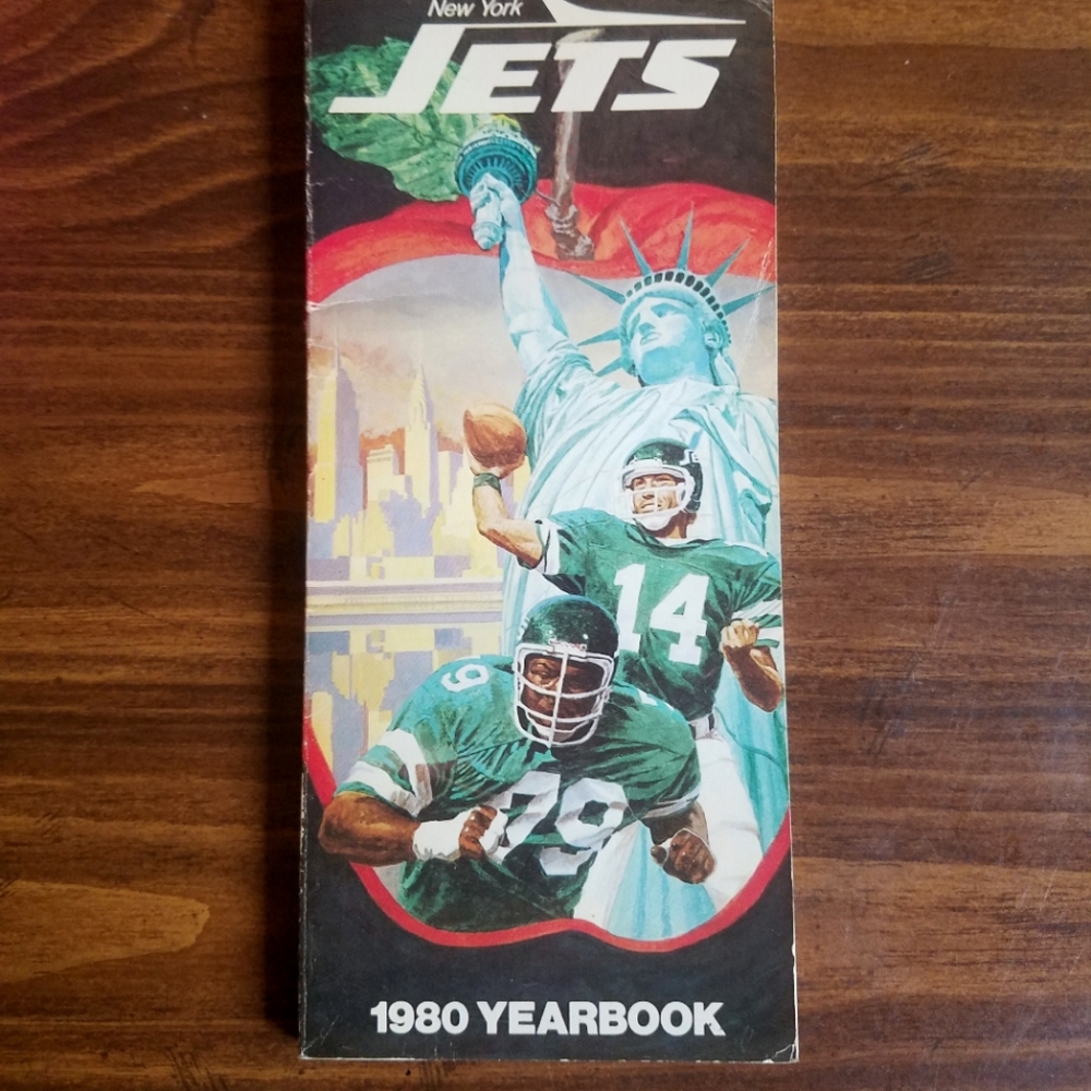 Vintage 1980 New York Jets Yearbook